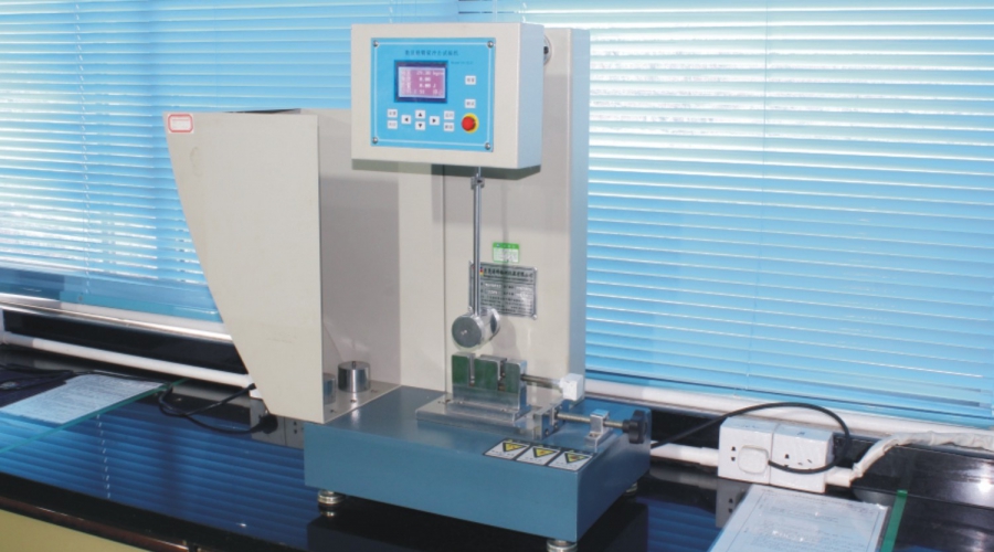 Digital impact testing machine